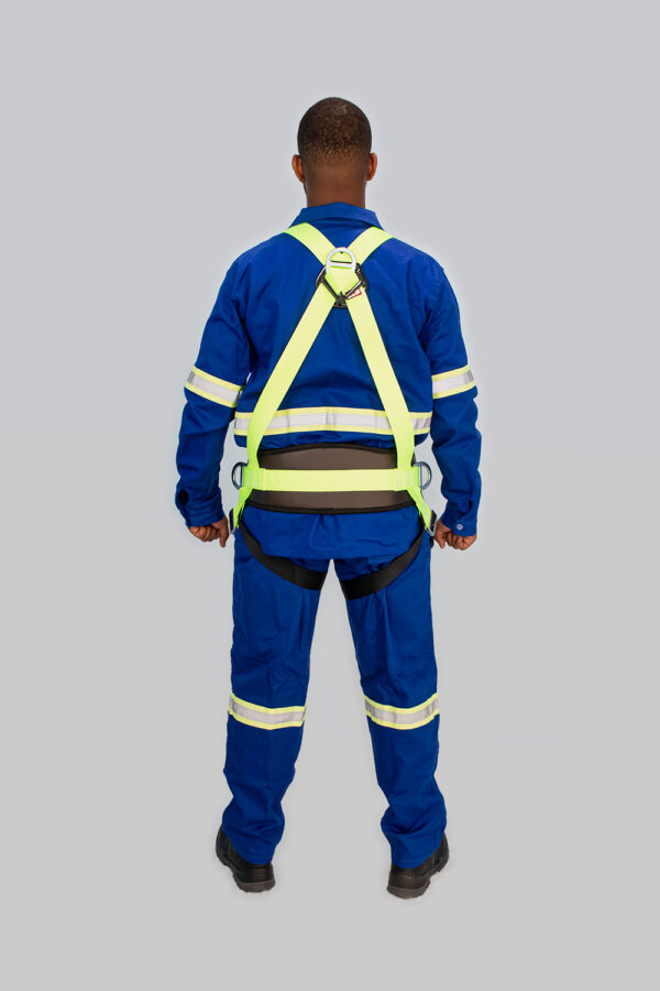 CINTO SEG. PARAQUEDISTA C/3 PNT. C/ PROT. ABD. REG. TOTAL - Imagem 2