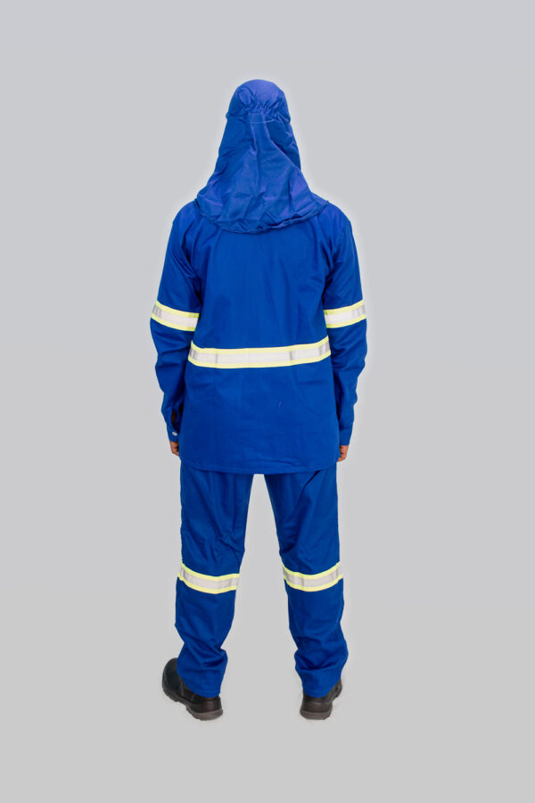 TOUCA P/ SOLDADOR DE BRIM TIPO CAPUZ - Imagem 3