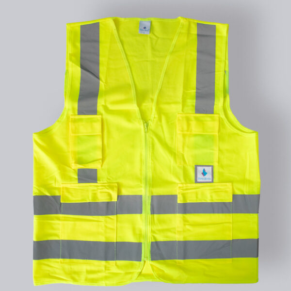 COLETE TIPO JALECO VERDE